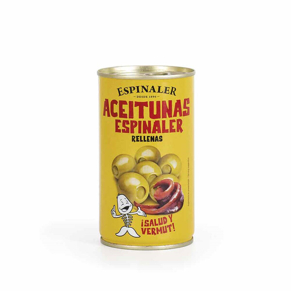 Aceitunas Rellenas de Anchoa Espinaler 350g.