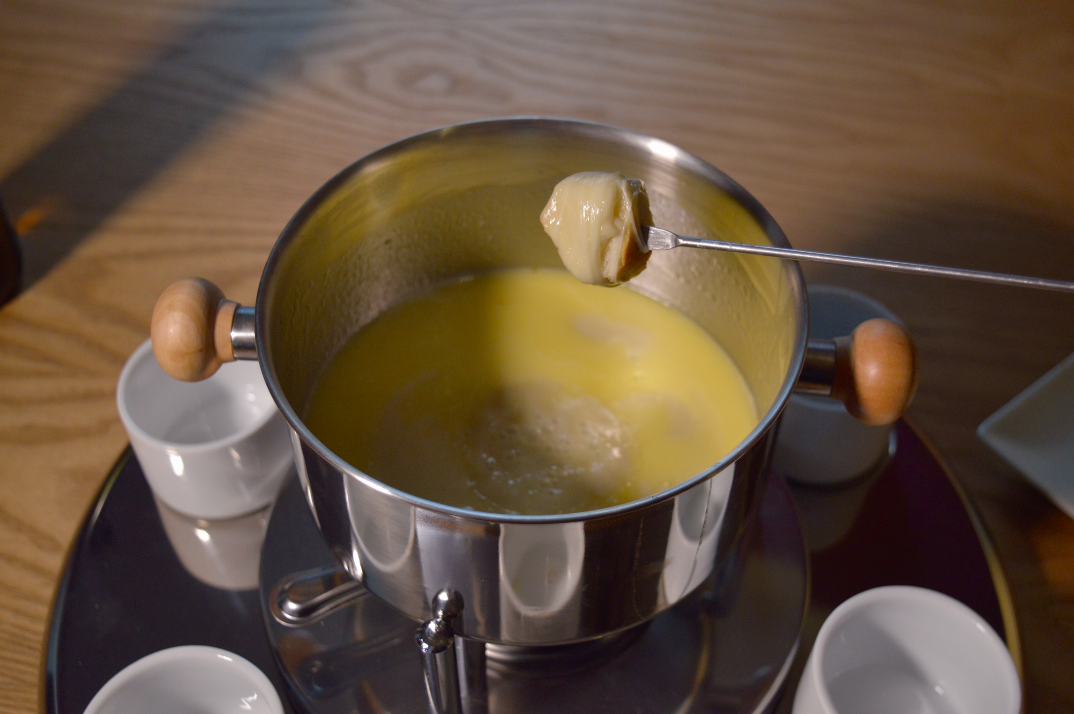 La fondue, receta con queso