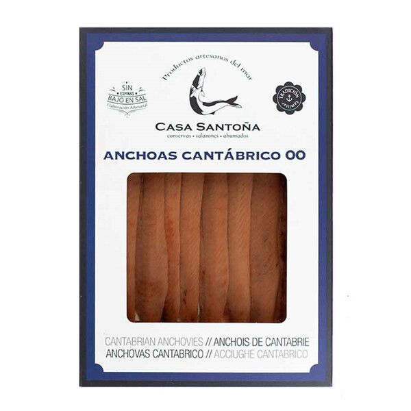 Anchoas del Cantábrico 00 de Casa Santoña 8 Filetes