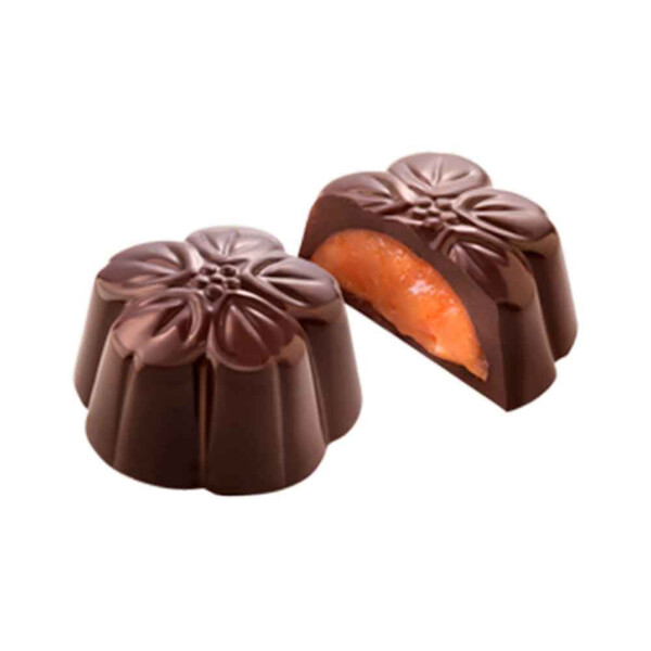 Bombones Flores con Naranja de Chocolates de Amatller 72gr. (1)
