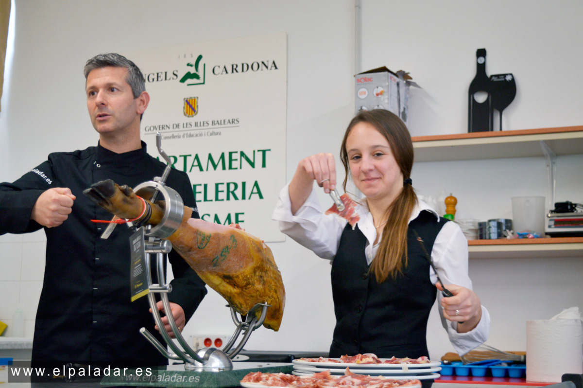 jamones ibéricos, curso corte jamón, El Paladar