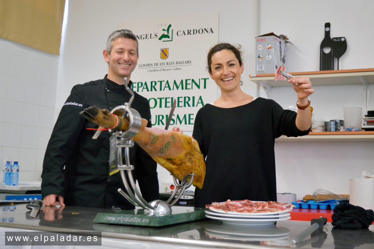 jamones ibéricos, curso corte jamón, El Paladar