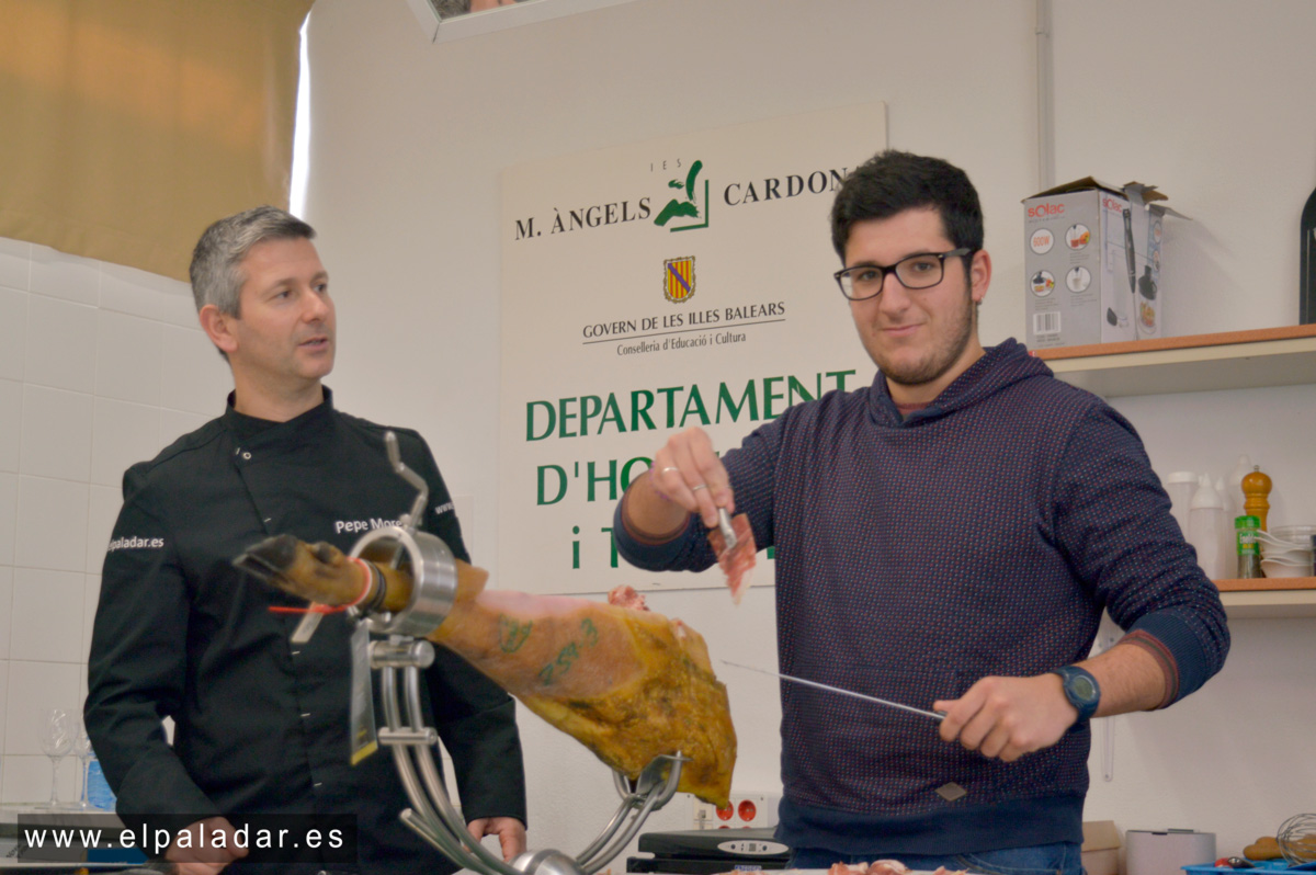 jamones ibéricos, curso corte jamón, El Paladar