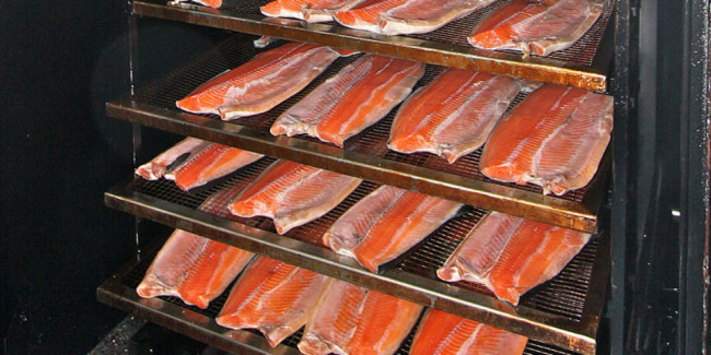 salmón ahumado