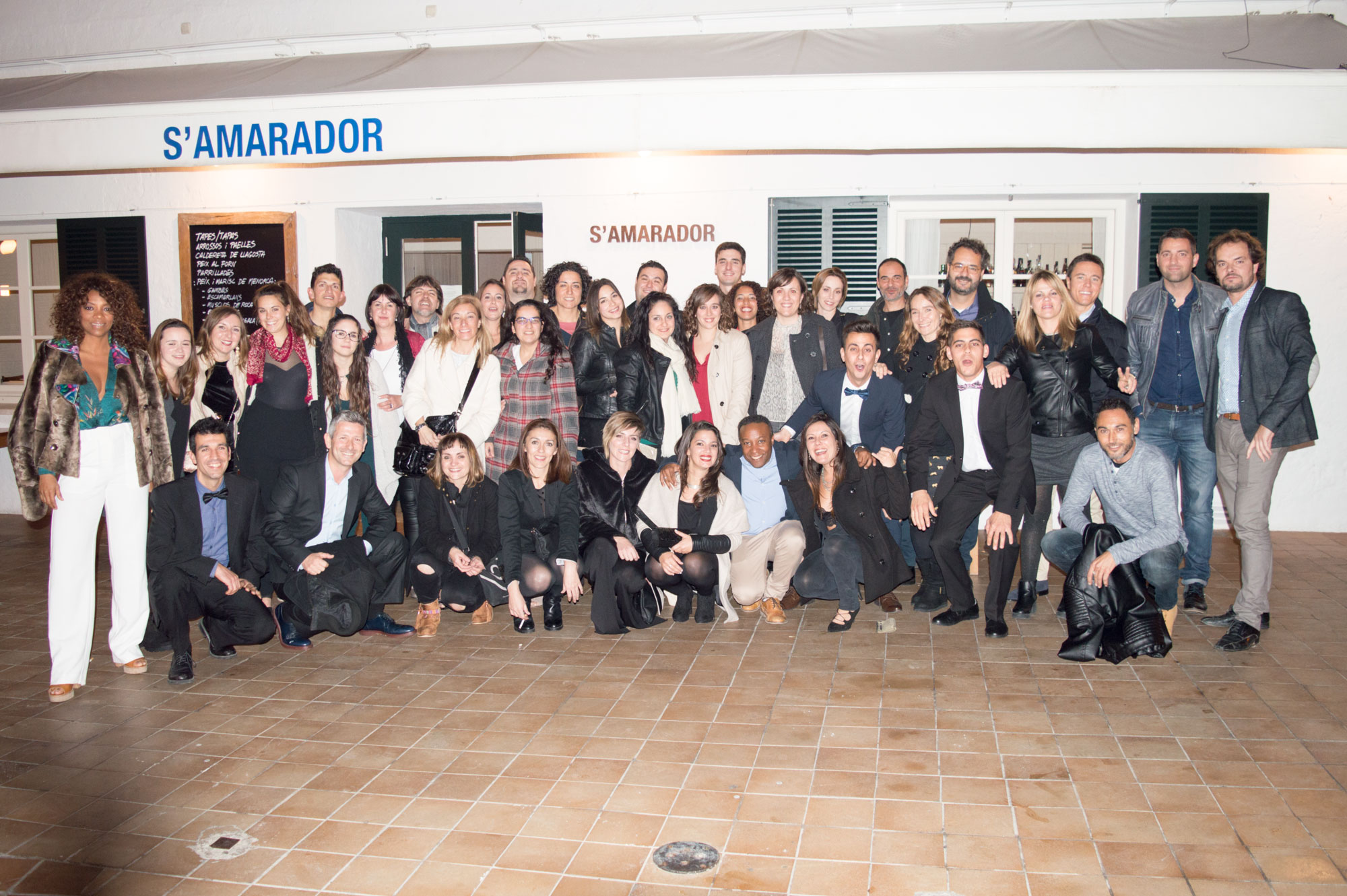 cena de empresa el paladar en s´amarador 