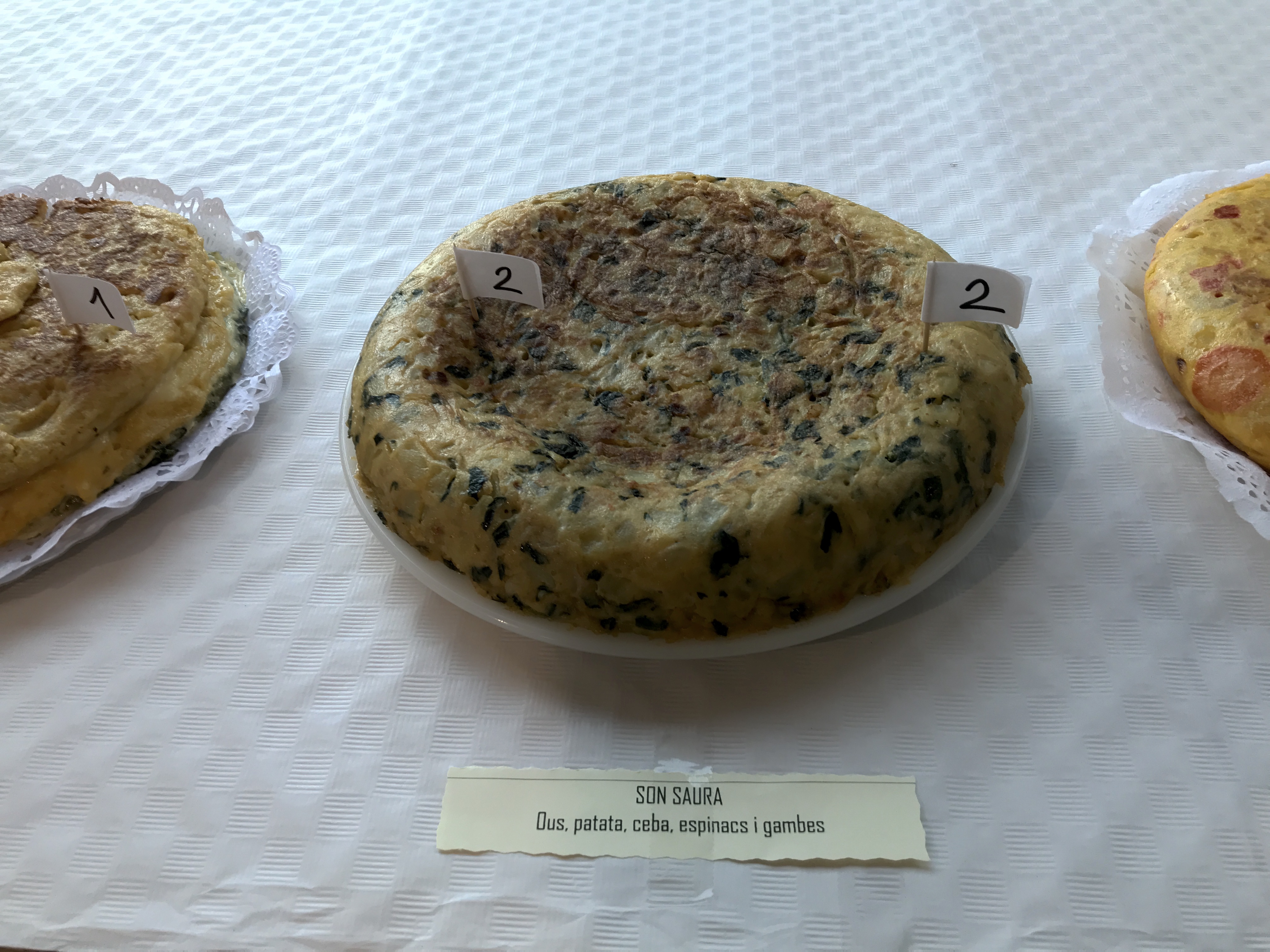 Concurso de tortillas de patatas Menorca