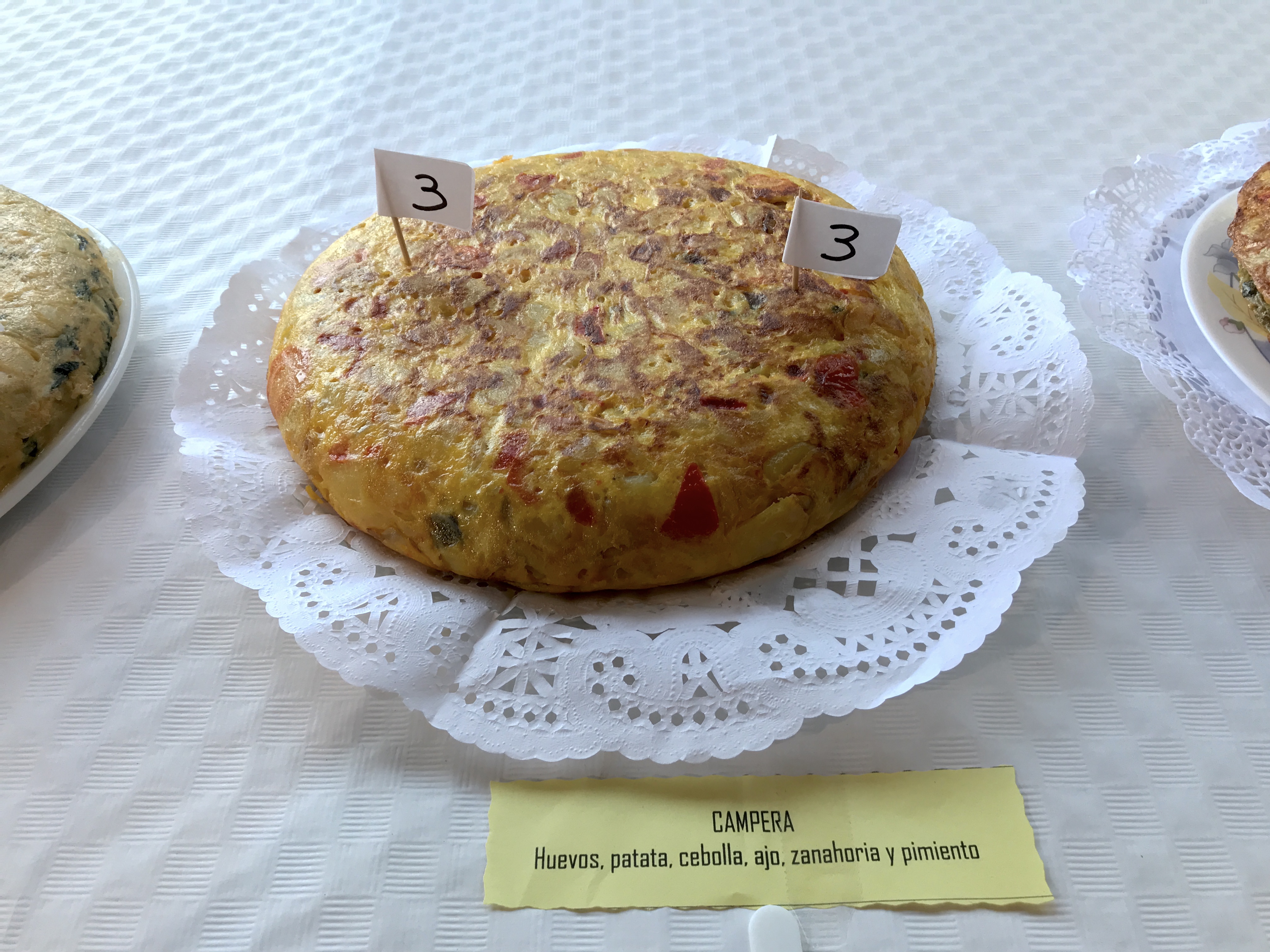 Concurso de tortillas de patatas Menorca