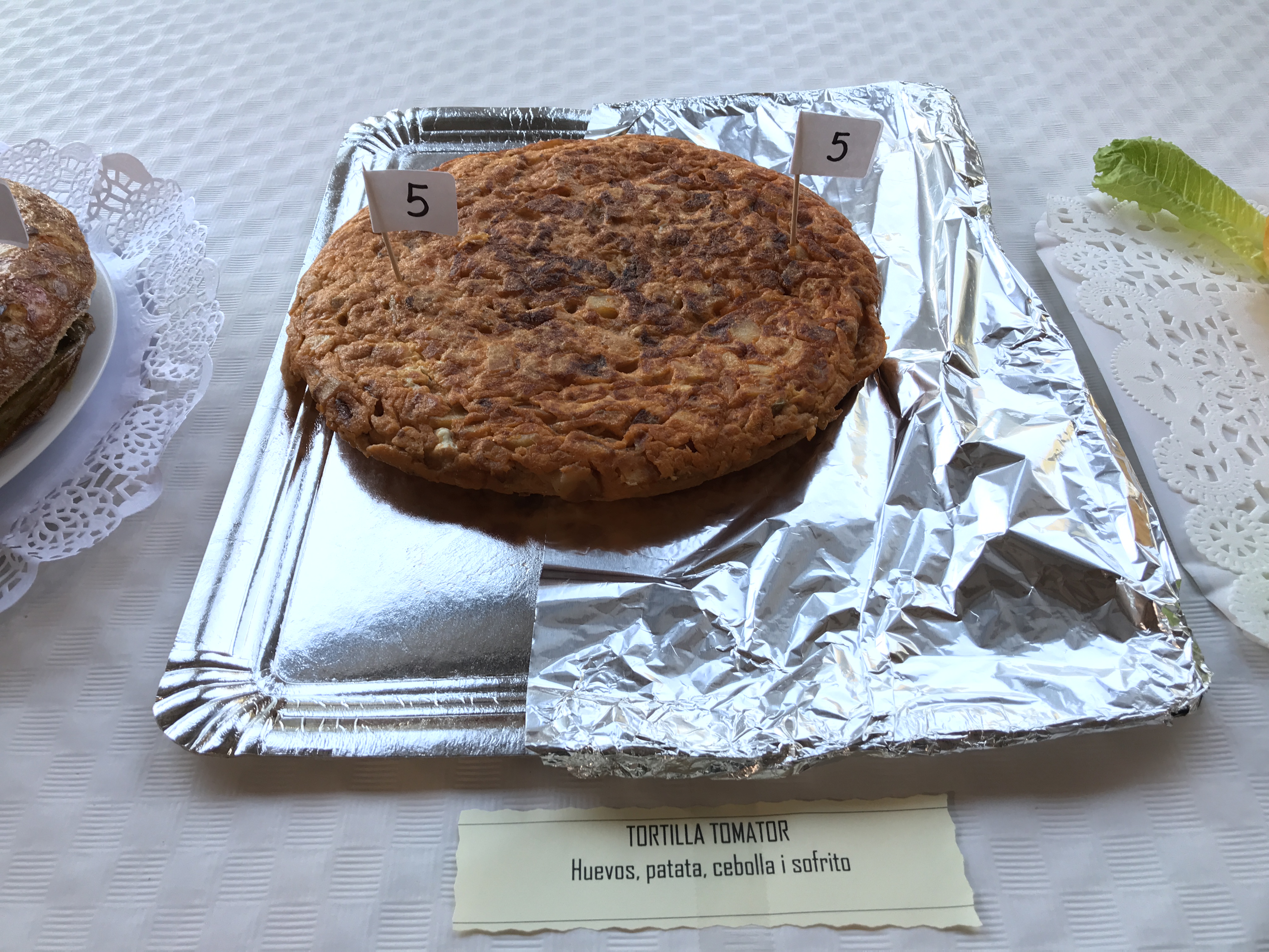 Concurso de tortillas de patatas Menorca