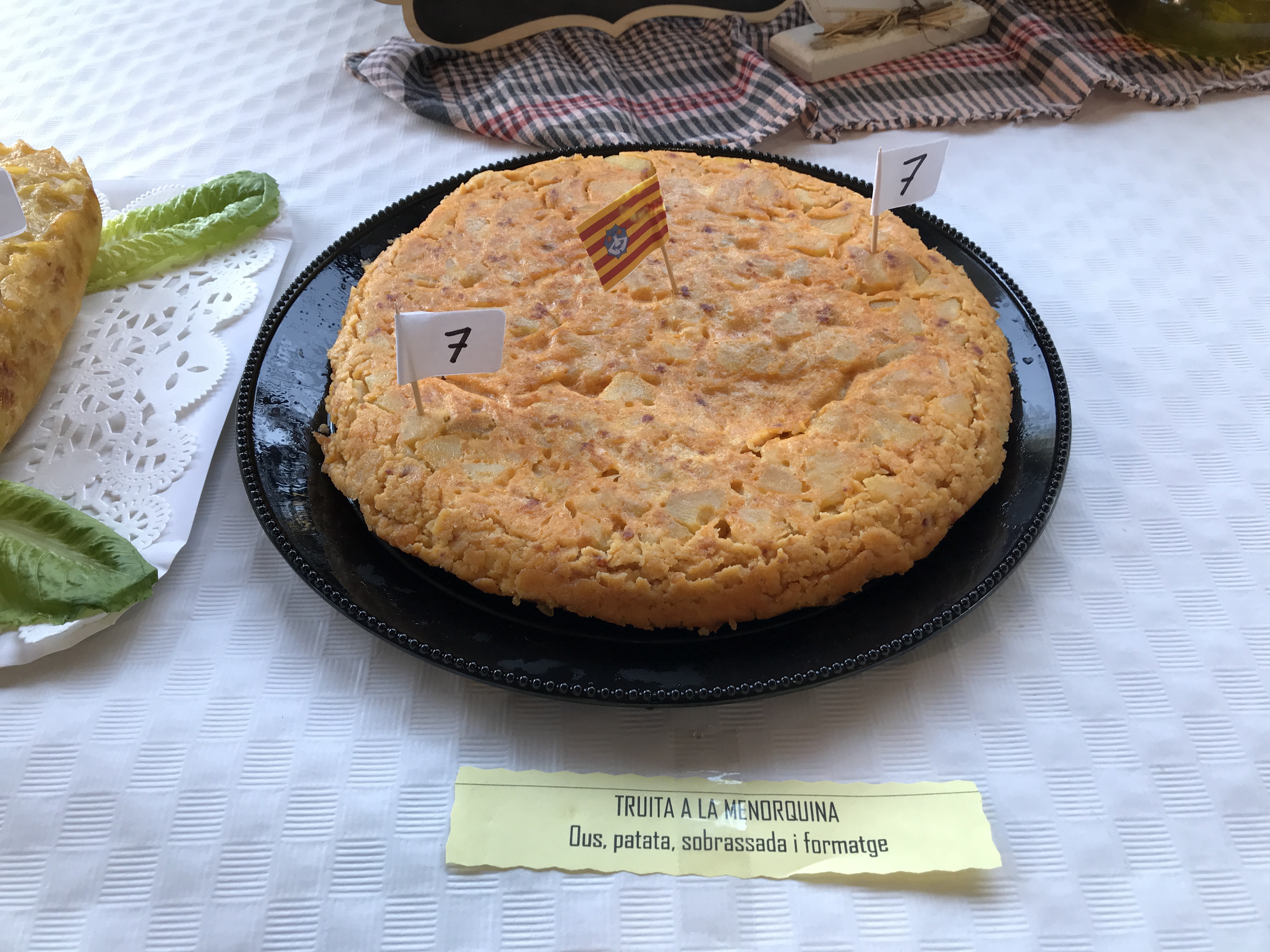 Concurso de tortillas de patatas Menorca