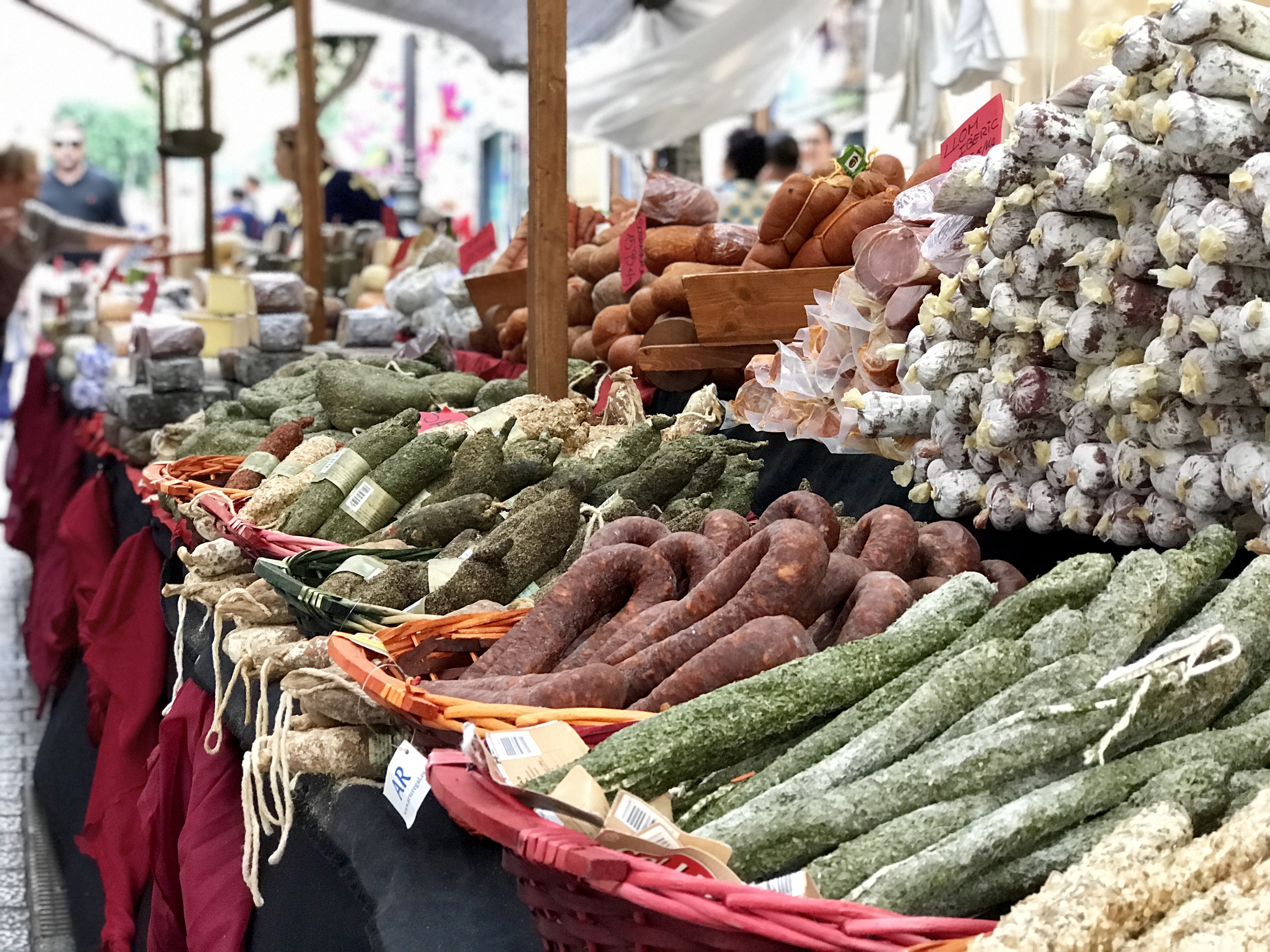 Mercado medieval en Inca