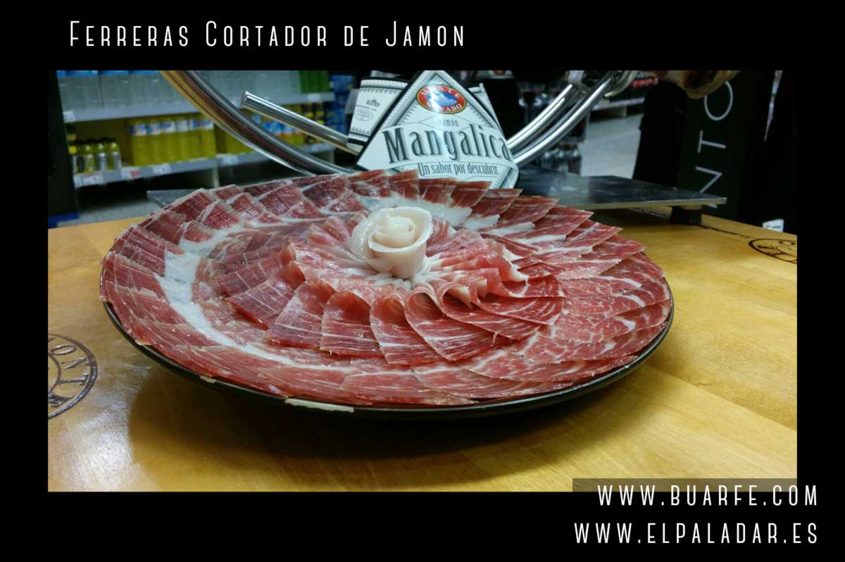 plato jamón 