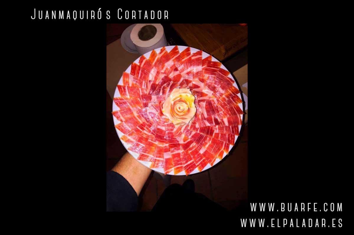 concurso jamones, cortadores de jamón, platos jamón