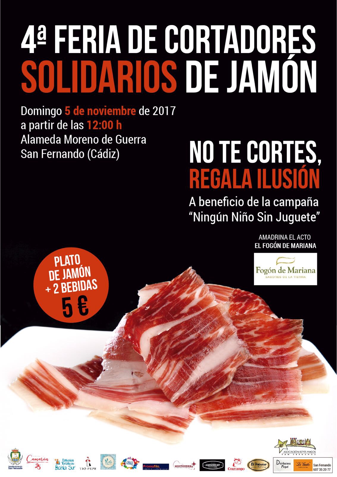 4ª feria de cortadores solidarios de jamón