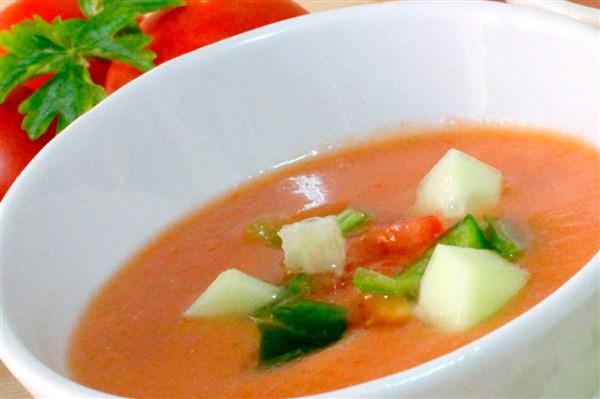 Post: Gazpacho con trozos