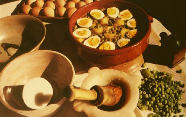 Post Recetas Huevos con guisantes.