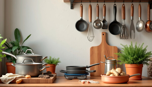 Post: Curiosidades La evolución de los utensilios de cocina: historia y materiales