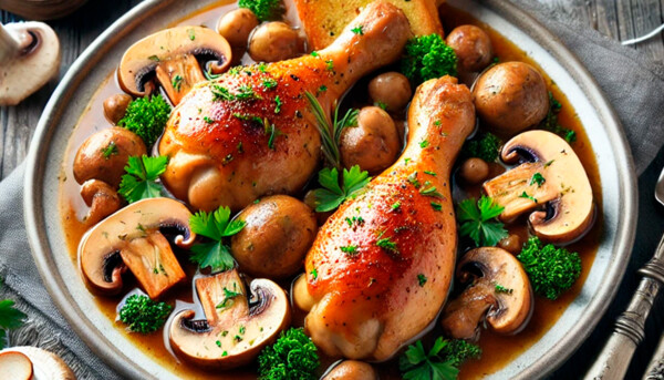 Pollo a la Marengo: Receta con historia y sabor francés