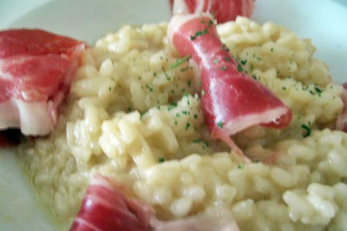 Post Recetas con jamón Propiedades del arroz y receta de Rissoto de Jamón Ibérico