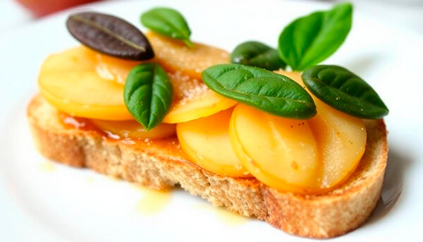 Post: Recetas Tosta de Foie Gras Mi Cuit con Manzana Caramelizada