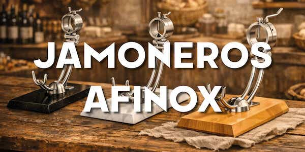 Affettaprosciutto Professionali by Afinox del Porta prosciutti Afinox