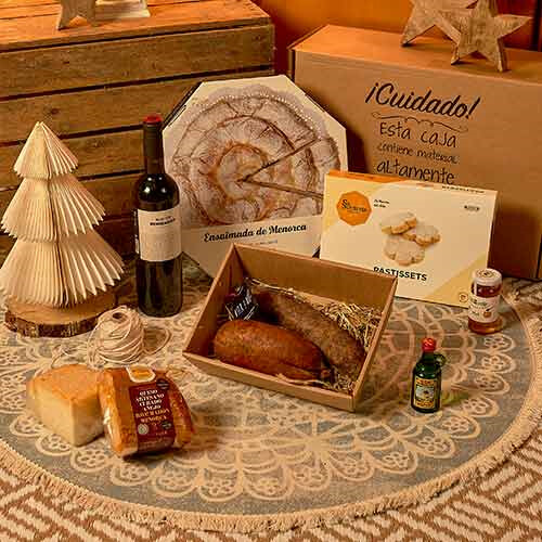 PROVEEDORES DE CESTAS Y LOTES DE NAVIDAD EN ISLAS BALEARES ✅ LOTES NAVIDEÑOS Colección Sabor Balear