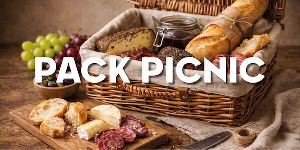 Picnic Food & Beverage Box of El Paladar, Jamonería y Delicatessen