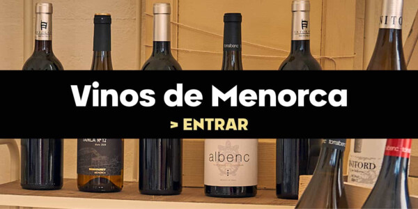 Menorcan wine of the Vi de la Terra - illa de Menorca