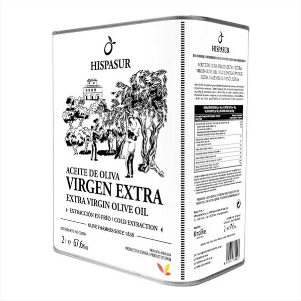 Aceite De Oliva Virgen Extra Gold Hispasur 2L.