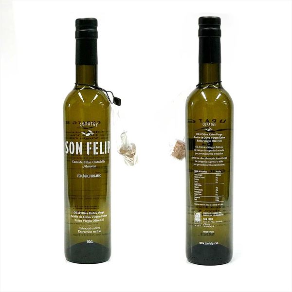 Olio extravergine di oliva ecologico Son Felip 50cl.