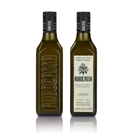 AOVE Arbequina Aubocassa 500 ml – aceite premium ecológico