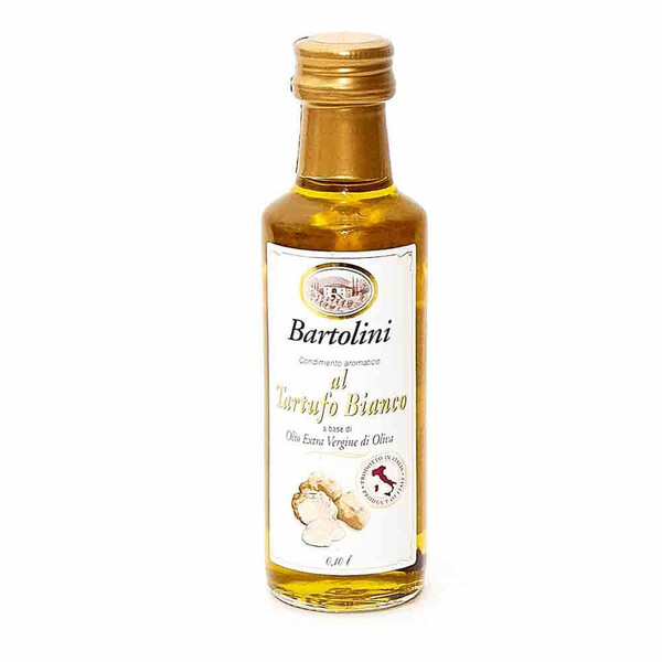 Aceite de Oliva Virgen al Tartufo Bianco "Trufa Blanca" Bartolini 100ml.