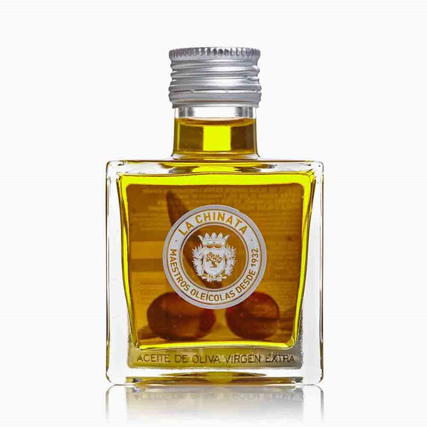 Aceite de Oliva Virgen Extra Botella Cuadrada La Chinata 100ml.