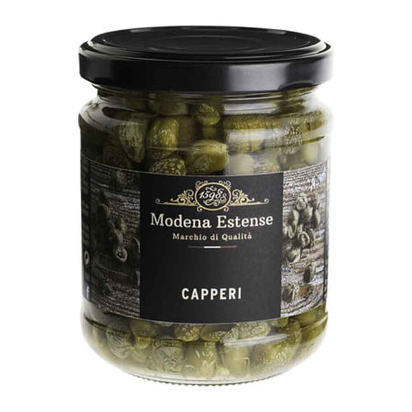Alcaparras en Vinagre de Vino "Modena Estense" 210gr.