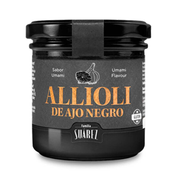 Allioli de Ajo Negro Salsas Suarez / Sabor Umami 135g.