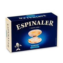 Almejas al Natural de Espinaler 15/20 Piezas 120gr.