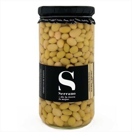 Alubia Pocha Conservas Serrano 660g: Sabor tradicional en cada cucharada, calidad inigualable.