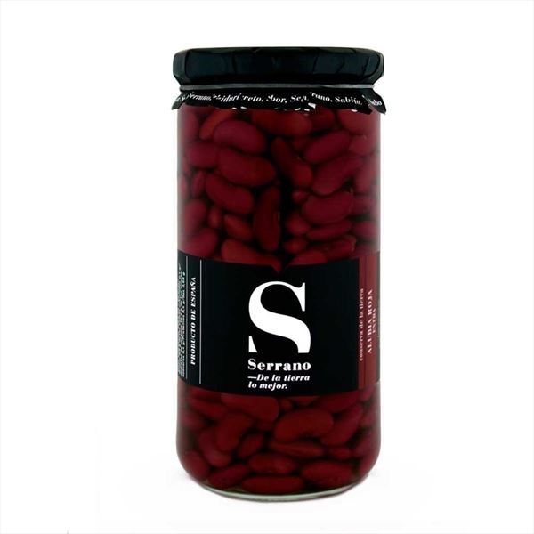 Alubia Roja al Natural / Conservas Serrano (Peso neto: 660g.)