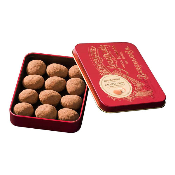 Bombones Amatllons en lata de Chocolates Amatller 65gr.