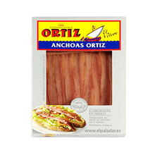 Anchoas en Aceite de Oliva Barqueta de Ortiz55 gr.