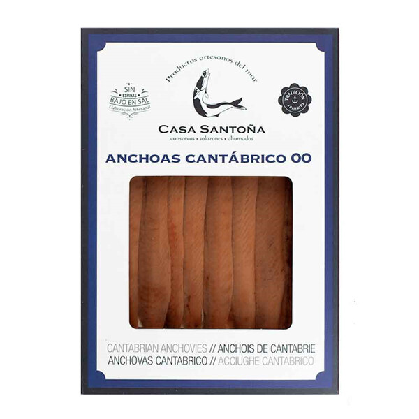 Anchoas del Cantábrico 00 de Casa Santoña 8 Filetes