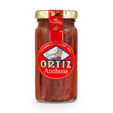 Anchoas en Aceite de Oliva de Ortiz / Tarro RO100