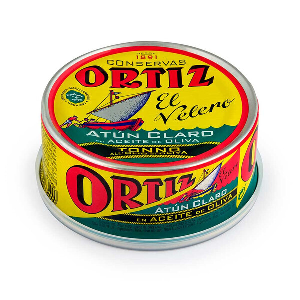 Atún Claro en Aceite de Oliva Lata Ortiz Ro265