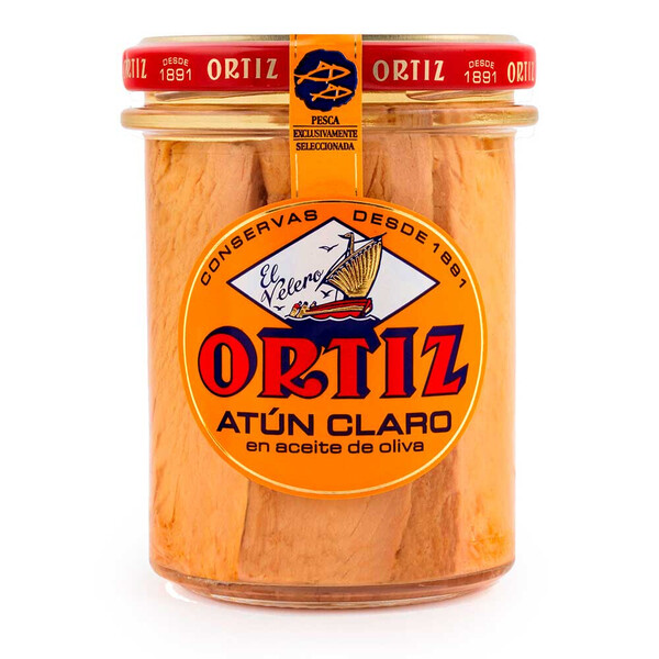 Conservas Ortiz Atun Claro En Aceite De Oliva Tarro Tr260