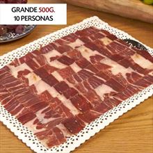 Bandeja De Jamón De Cebo 50% Ibérico Guijuelo 500G. Grande (10 Personas)