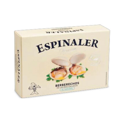 Berberechos Premium de Espinaler 30/35 - Delicioso marisco de alta calidad.