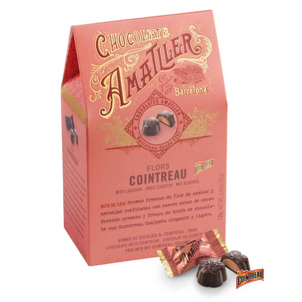 Bombones Flores Al Cointreau De Chocolates Amatller (72G)