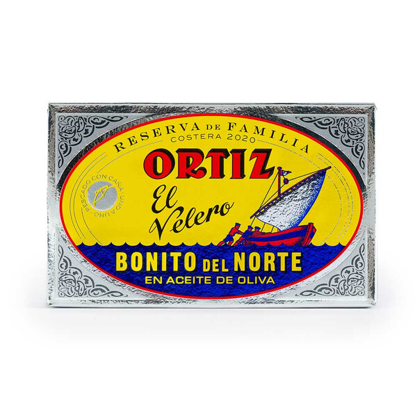 Conservas Ortiz Bonito Del Norte En Aceite De Oliva Reserva Familia Costera 2020