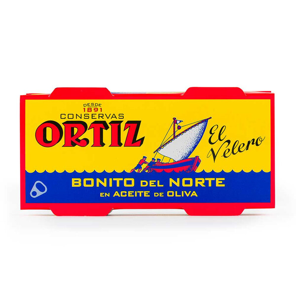 Bonito del Norte en Aceite de Oliva Bipack Ortiz 2Xro70