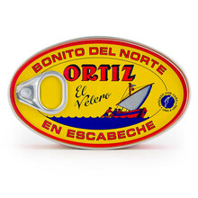 Conservas Ortiz / Bonito del Norte en Escabeche - Formato en lata Oval Ol120