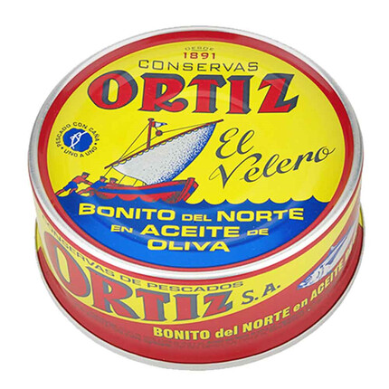 Bonito del Norte Ortiz RO‑265 – Lata 250 g Aceite Oliva